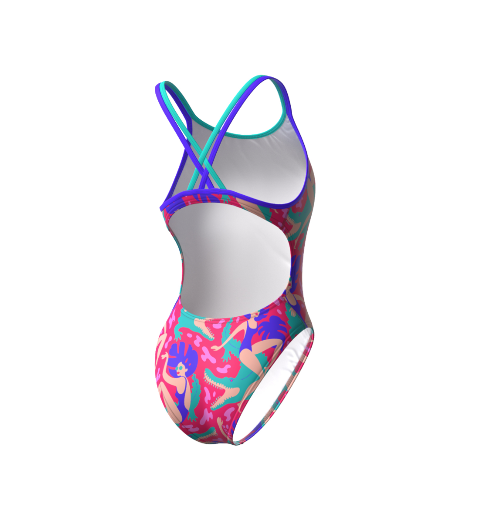 Crossback badedragt Crossback badedragt