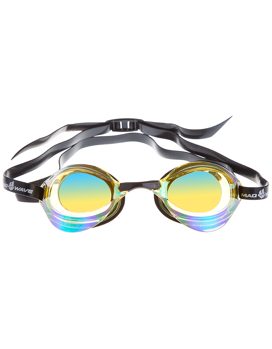 naturpark gyldige efterspørgsel Turbo Racer II rainbow svømmebrille med gul linse – MadWave Danmark