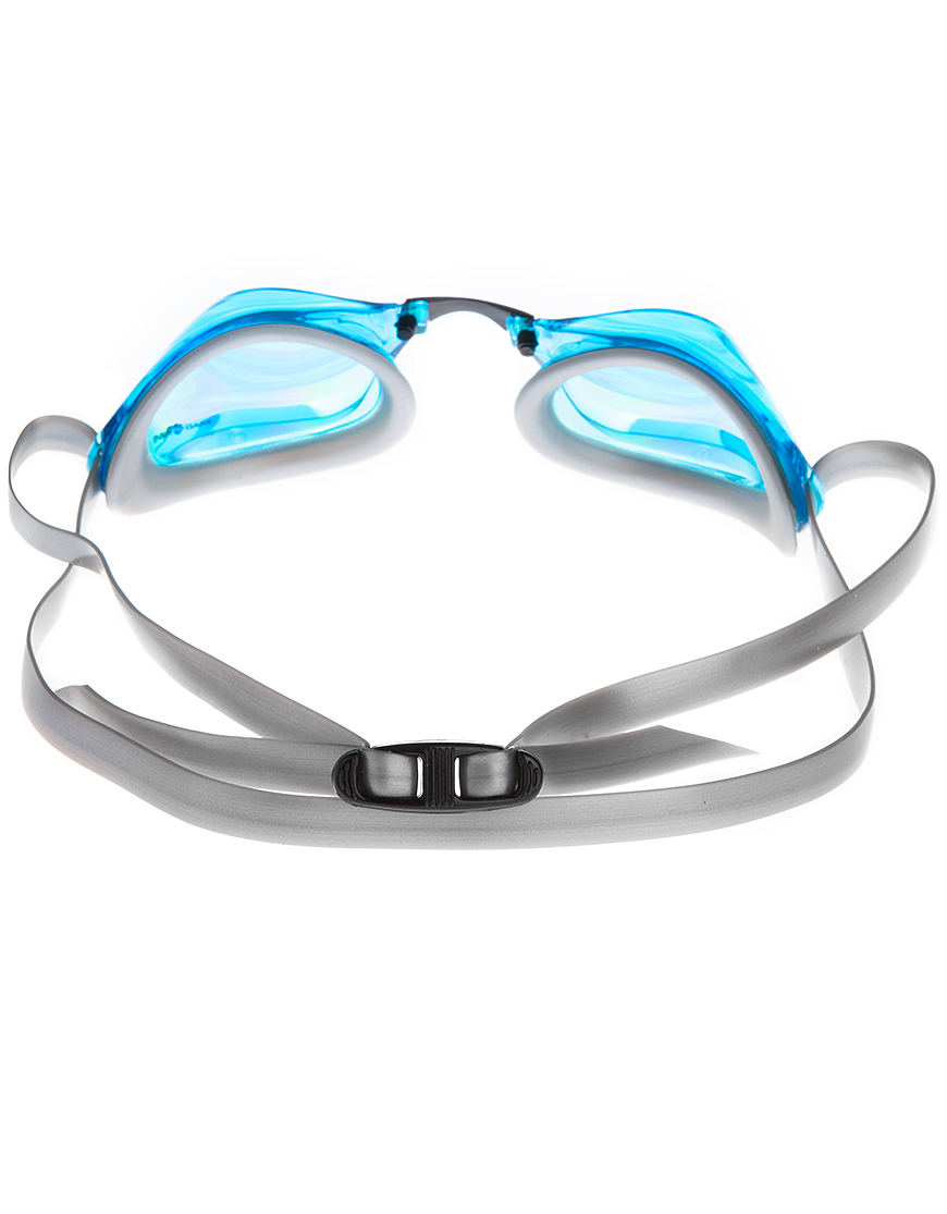 Turbo Racer II rainbow svømmebrille med tyrkis linse Turbo Racer II rainbow svømmebrille med tyrkis linse