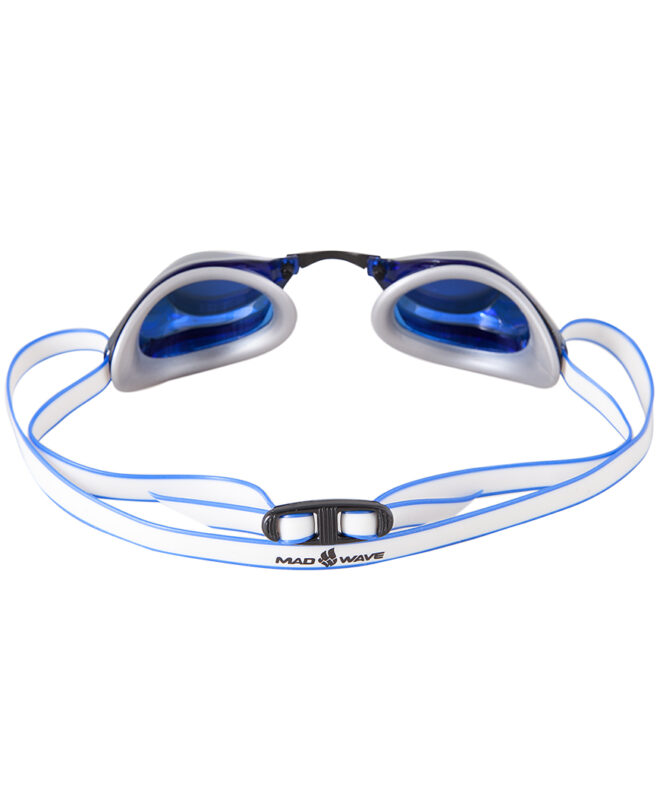 Turbo Racer II mirror svømmebrille med blå linse