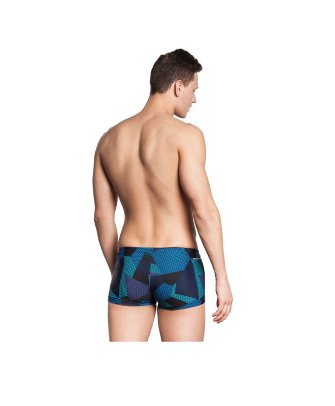 Hexagon svømmebuks med mellemlangt ben