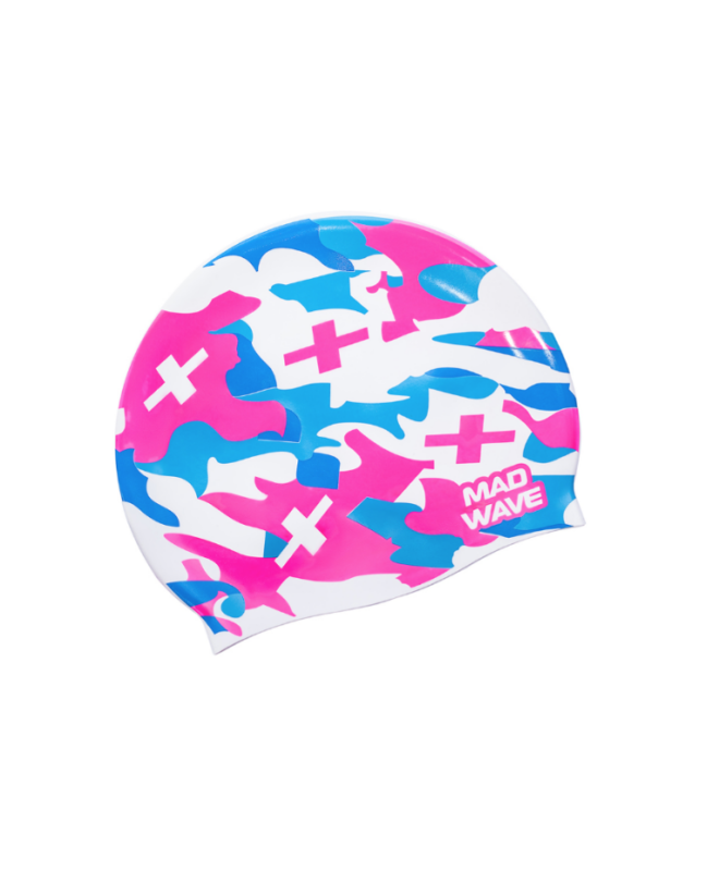 Camouflage badehætte i gul