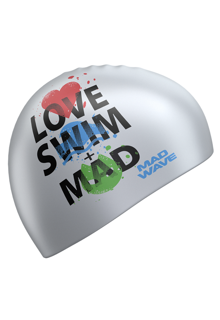 Love Swim Mad badehætte Love Swim Mad svømmehætte