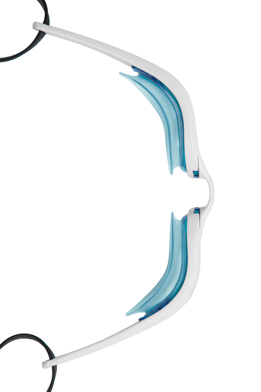 Razor svømmebrille i hvid