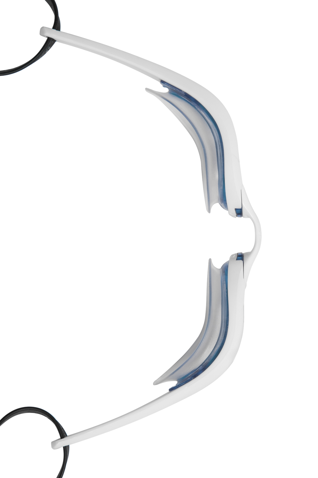 Razor Rainbow svømmebrille i hvid