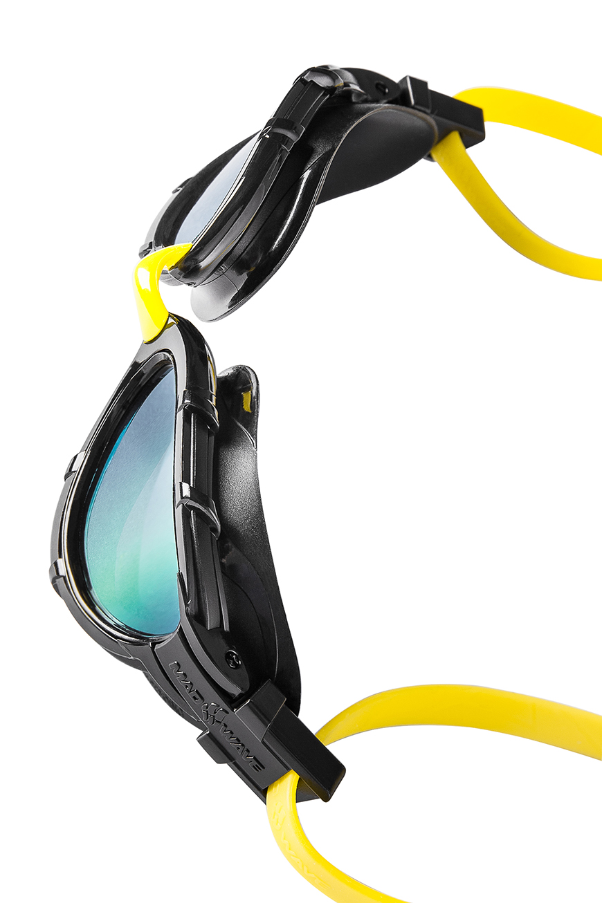 Triathlon Rainbow svømmebrille i gul