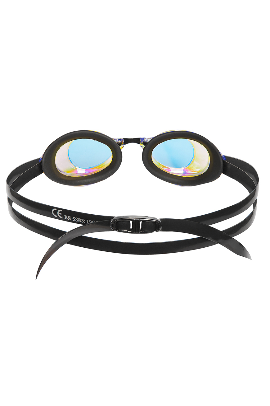 Turbo Racer II rainbow svømmebrille med violet linse Turbo Racer II rainbow svømmebrille med violet linse