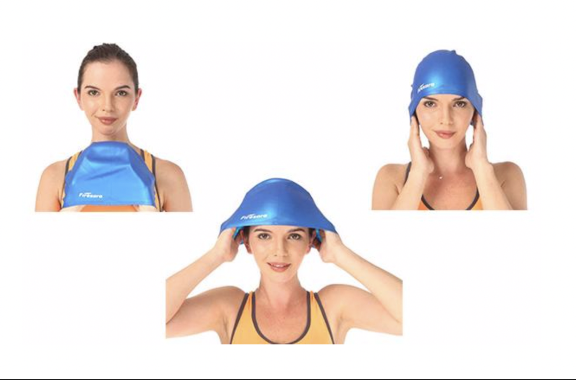 Tag svømme hætte rigtigt på Svømmehætte